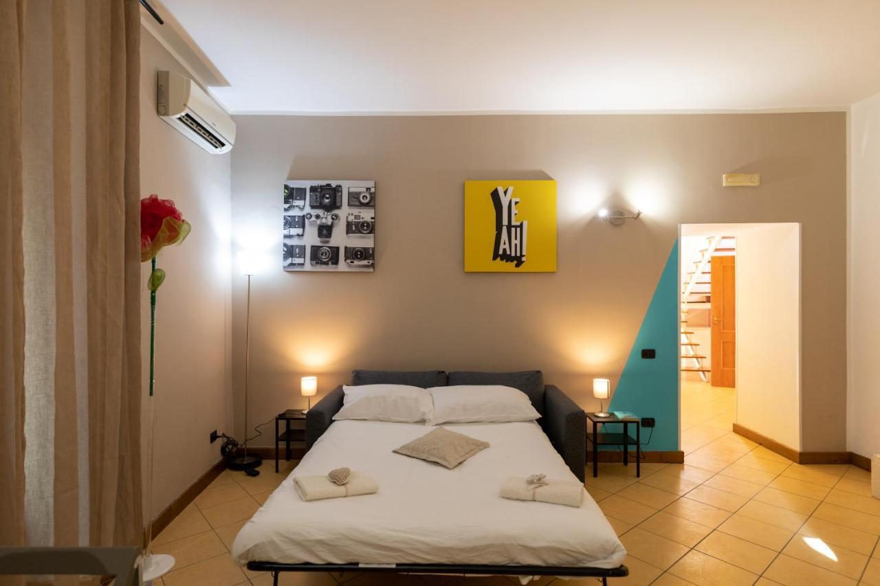 Colored House Until 7 People Above Sqplebiscito 나폴리 외부 사진